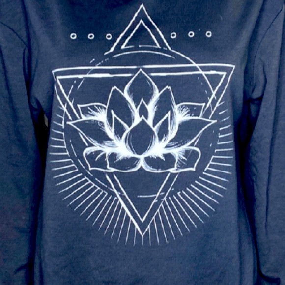 Mikens Flow Lotus Sweatshirt Size L - Picture 5 of 5